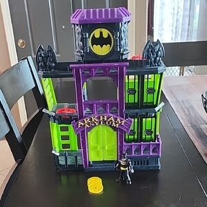 Imaginext Batman Arkham Asylum Action Playset Act